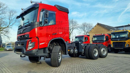Volvo Trucks voor het zevende jaar marktleider bouwvoertuigen - FMX 6x4